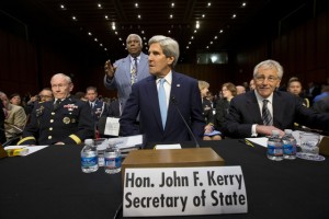 John Kerry, Chuck Hagel, Martin E. Dempsey